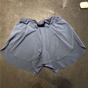 lululemon fast and free 3in split shorts (sz 6)